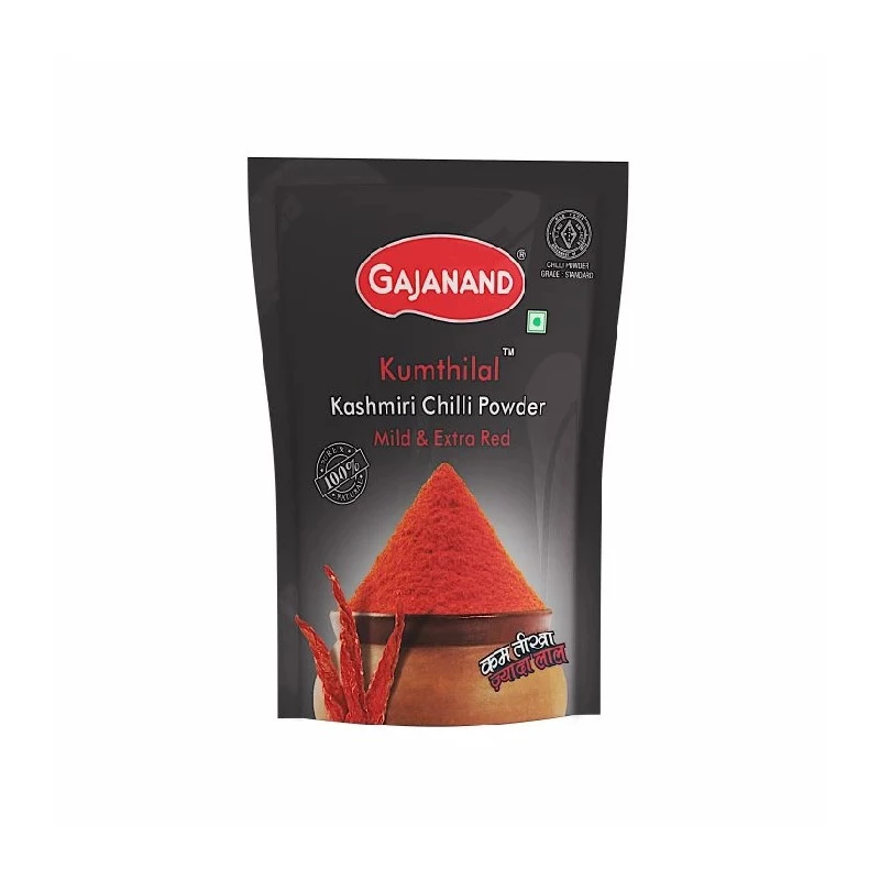 Gajanand Kumthilal Kashmiri Chilli Powder, 500 g-1.webp